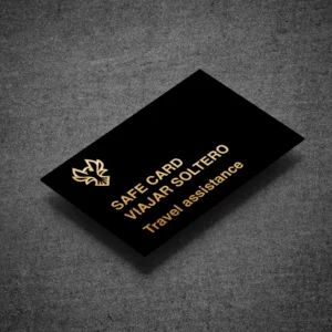 Tarjeta “Safe Trip”